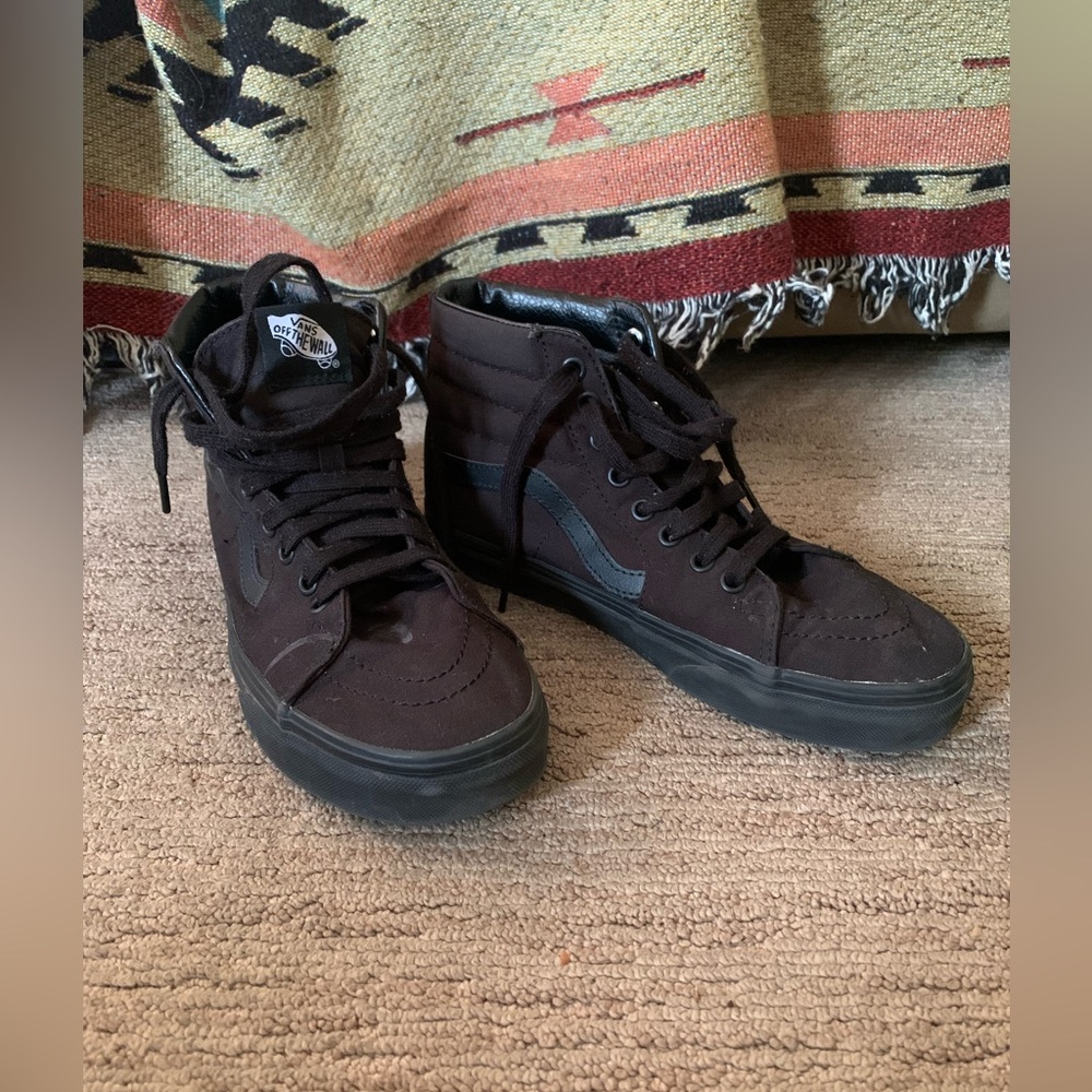 Vans high top shoes